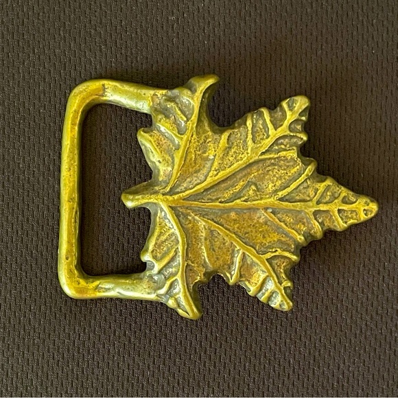 Hippie Trinity Brass Belt Buckle - Picture 1 of 4